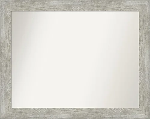Vista 124 de Amanti Art Espejo personalizado, espejo de baño Alexandria Greywash, espejo de pared o espejo de tocador de baño sobre el fregadero