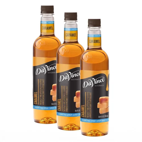Vista 12 de DaVinci Gourmet - Jarabe sin azúcar sabor caramelo, 25.4 onzas líquidas (paquete de 1)