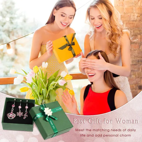 Vista 6 de Junkin 20 piercings colgantes para ombligo de acero quirúrgico 316L, circonita cúbica, piercing para el cuerpo, 20 unidades, 0.49 oz