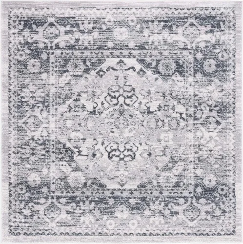 Vista 10 de SAFAVIEH Colección Toscana - Alfombra de pasillo, 2 x 9 pies, color marfil y gris, diseño oriental, no desprende pelusa y de fácil cuidado, ideal