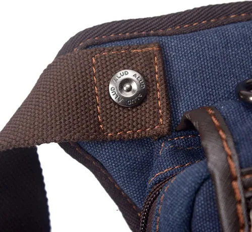 Vista 6 de Gzqirun - Bolsa de lona para muslo cintura para hombres y mujeres viajes al aire libre camping ciclismo