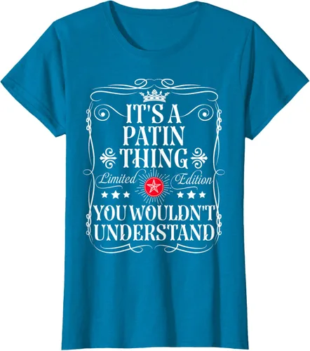 Vista 109 de Camiseta Patin Name Its A Patin Thing You Wouldn't Understand, Negro -, Pequeña