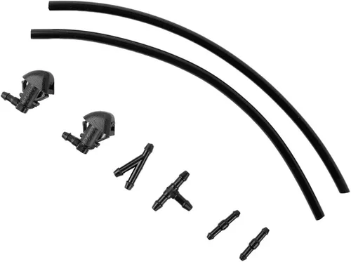 Vista 2 de Kit de manguera y boquilla de limpiaparabrisas de repuesto para Honda para modelos Pilot 2009 2015 incluyendo conectores