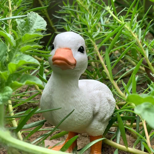 Vista 8 de Figuras realistas de animales de granja de patos de goma, figuras de animales de pato para juguetes de niños, juguetes de baño y para recuerdos