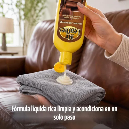 Vista 6 de Acondicionador líquido para cuero de un paso Mr. Leather 707310, 8 oz., Liquid