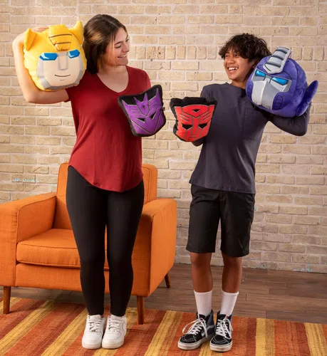 Vista 7 de Club Mocchi-Mocchi - Peluche de Transformers - Autobot Plush - Juguetes transformadores - Juguetes de transformadores de El ascenso de las bestias