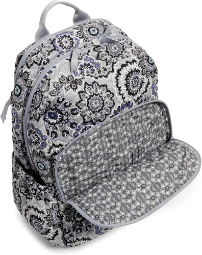 Vista 4 de Vera Bradley - Mochila Campus de algodón para mujer