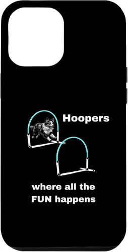 Vista 6 de iPhone 15 Dog Agility Dog Hoopers American Shepherd Case