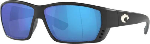 Vista 2 de Costa Del Mar Sunglasses for Men - Tuna Alley Mens Polarized Sunglasses - Fishing, Boating & Beach UV Protection Size 62 580G Mate Negro/Gris Azul