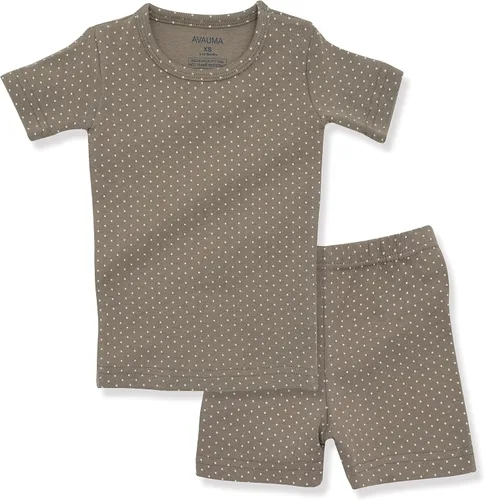 Vista 151 de AVAUMA Conjunto de pijama de algodón para bebés y niñas de 6 meses a 7 años