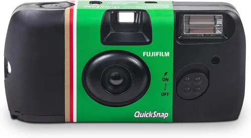 Vista 3 de Fujifilm QuickSnap 400 velocidad cámara de un solo uso con flash (5-Pack)