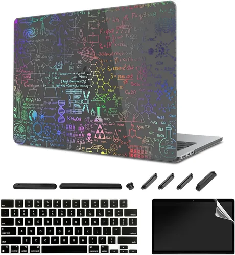 Vista 12 de Funda para MacBook Air de 15.3 pulgadas (modelo de lanzamiento 2023: chip A2941 M2), funda protectora, cubierta de teclado y protector de pantalla.