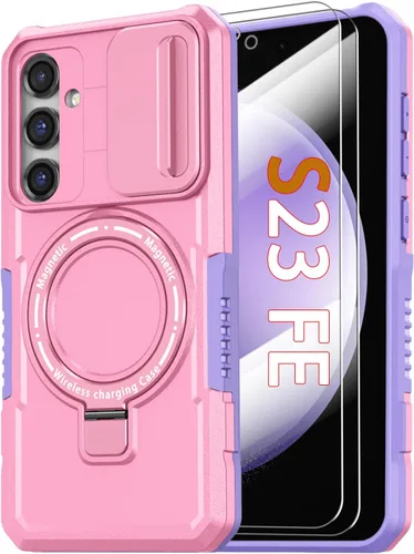 Vista 108 de Funda magnética para Samsung Galaxy Note 20 Ultra con soporte de anillo [con protector de pantalla] [Compatible con carga inalámbrica MagSafe] Funda