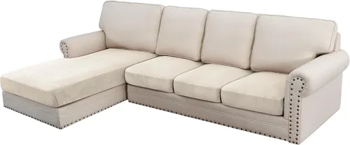 Vista 186 de H.VERSAILTEX Funda de cojín elástica de terciopelo para sofá, funda de cojín de felpa para cojines de silla, protector de muebles, cojín de asiento