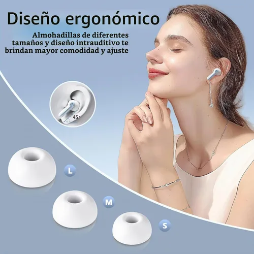 Vista 5 de Wekily Auriculares inalámbricos, auriculares Bluetooth 5.3 con pantalla de alimentación LED, auriculares inalámbricos 2025, estéreo de alta