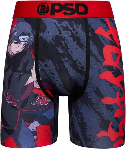 Vista 9 de PSD Calzoncillos tipo bóxer Naruto para hombre, transpirable y de apoyo con tela que absorbe la humedad, Itachi Max