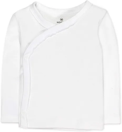 Vista 3 de HonestBaby 3-Pack Long Sleeve Side-Snap Kimono Tops Newborn for Infant Boys, Girls, Unisex Baby 100% Organic Cotton