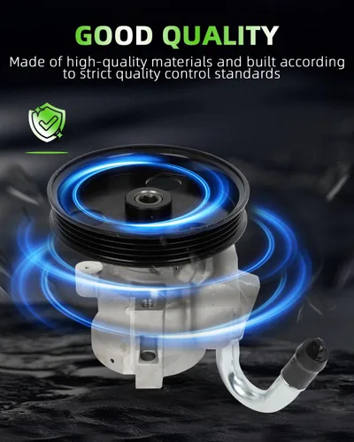 Vista 5 de SCITOO Bomba de dirección asistida, con polea, compatible con Chevrolet Aveo, Aveo5 2009-2011; para Pontiac G3 2009-2010; para G3 Wave 2009
