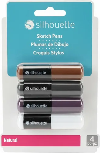 Vista 7 de Silhouette - Juego de bolígrafos de boceto, 8 colores básicos para cameo