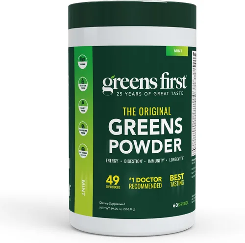 Vista 14 de Superalimentos Greens First, nutrientes ricos en antioxidantes, GF, 1, 1