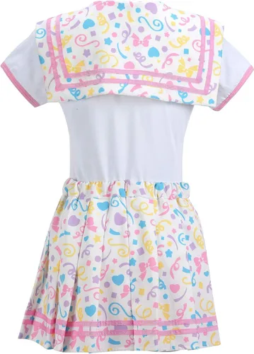 Vista 7 de Littleforbig - Pijama de algodón para enterizo, conjunto de falda mágica para cosplay
