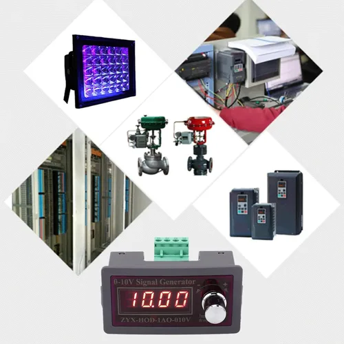 Vista 7 de Simulador analógico de voltaje 0-10V, generador ajustable ABS módulo de vivienda Medidor de control de frecuencia para pruebas de dispositivos PLC