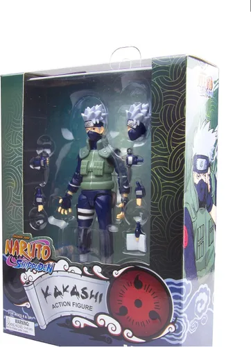 Vista 6 de Toynami Naruto Shippuden Figura de acción 3.9 in Kakashi Serie 1