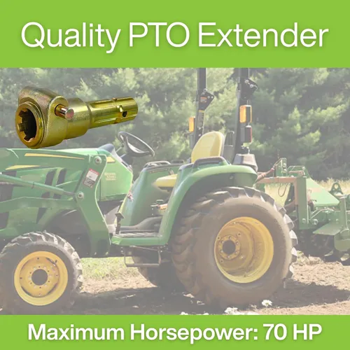 Vista 4 de Extensor Pto, hembra de 1-3/8 pulgadas y 6 spline, macho 1-3/8 pulgadas y 6 spline, 70 CV