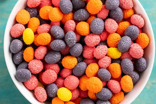 Vista 4 de Nerds - Paquete variado de racimos de gomitas, masticables grandes y masticables agrios, paquete de 3