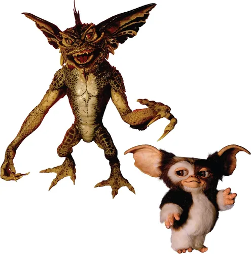 Vista 4 de Gremlins - Juego de 2 calcomanías de vinilo movibles para pared, ventanas, puertas