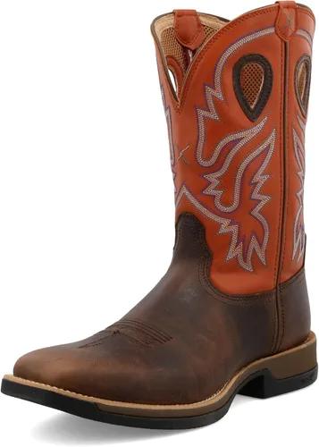 Vista 173 de Twisted X Botas Tech X para hombre de 12 pulgadas, botas occidentales casuales para hombre