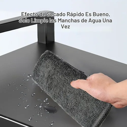 Vista 3 de Top-spring Paño de limpieza de microfibra, 12 x 12 pulgadas, paños de cocina ultra absorbentes, trapos secos para platos, paños de lavado con lado