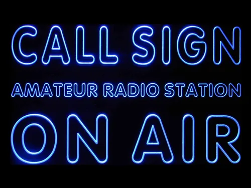 Vista 16 de ADVPRO wa-tm señal de llamada personalizada en la estación de radio aficionado del aire Led señal de neón