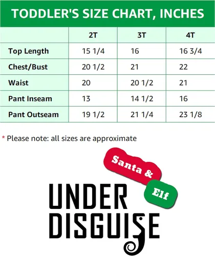 Vista 3 de Under Disguise Papá Noel y elfo para hombre