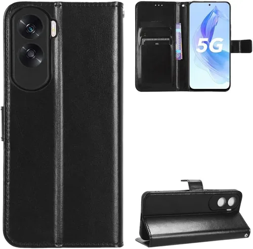 Vista 31 de Funda para Honor X50i, funda de cuero con tapa para Honor X50i 5G CRT-AN00 Case Gold Oro