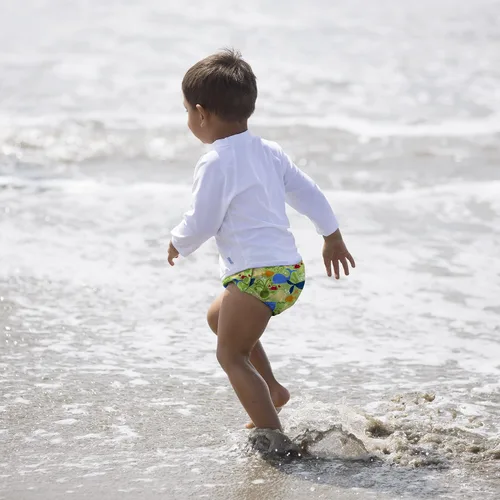 Vista 4 de i Play. Pañal de traje de baño absorbente reutilizable para bebés niños