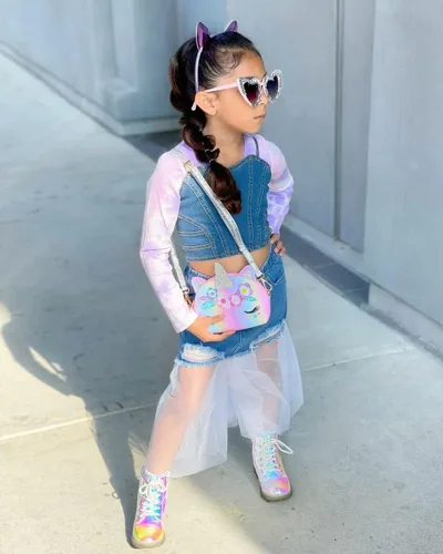 Vista 3 de Mibasies - Regalos de unicornio - Bolsa para niñas.