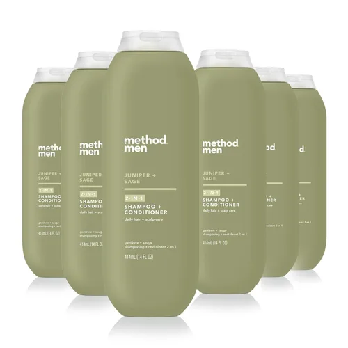 Vista 16 de Method Champú 2 en 1 para hombre + acondicionador, cedro + ciprés, 14 onzas.