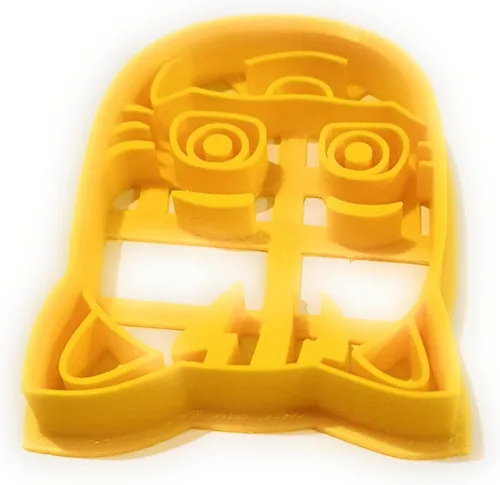 Vista 4 de Cortadores de galletas T3D inspirados en el cortador de galletas de máscara de pijama, adecuado para pasteles, galletas y fondant, molde de galletas