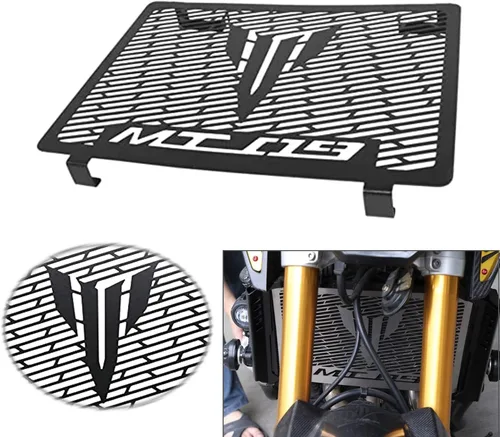 Vista 6 de Cubierta protectora de rejilla de radiador de motocicleta para Yamaha MT09 FZ09 FZ-09 MT-09 Tracer900 2014-2020