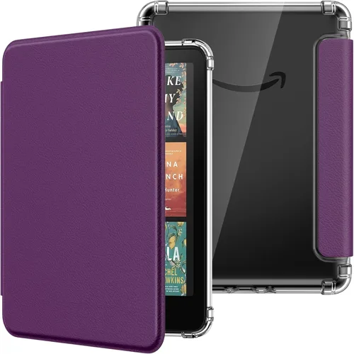 Vista 16 de MoKo Funda para Kindle Paperwhite de 6.8" 11ª generación 2021 y Kindle Paperwhite Signature Edition, ultra transparente, suave, flexible