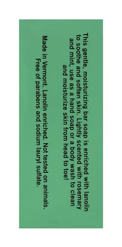 Vista 6 de Bag Balm Jabón Mega Hidratante, aroma a menta de romero, 3.9 oz por barra (12 barras)
