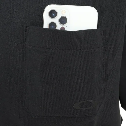Vista 8 de Oakley Camiseta Relax Pocket Elipse Blackout