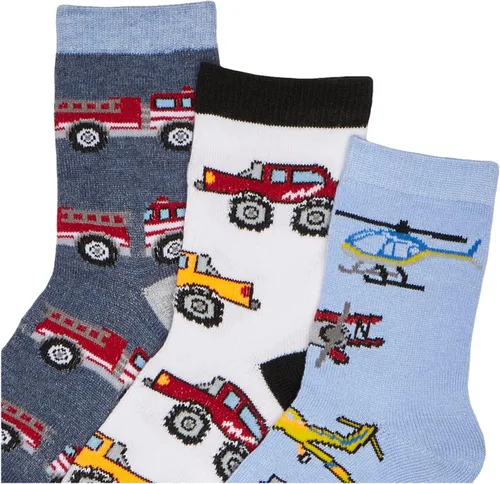 Vista 3 de Jefferies Socks Calcetines de tren para niños, camiones, coches, 6