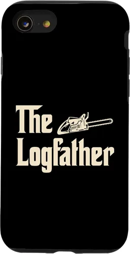 Vista 13 de iPhone 15 The Logfather - Lumberjack - Chainsaw - Logger Woodsman Case