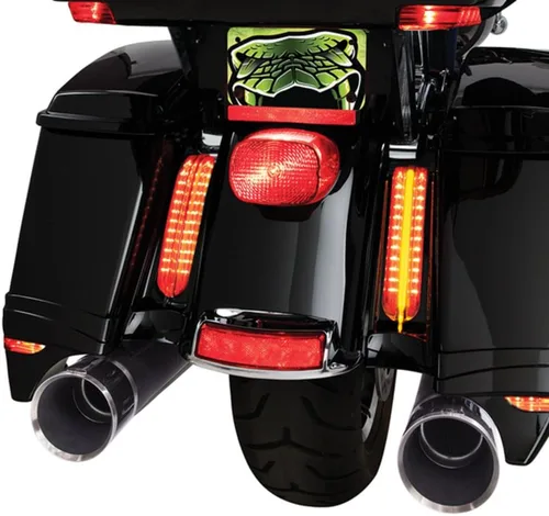 Vista 2 de Ciro Paneles de relleno de luz LED '14-up Harley-Davidson Ultra & Road King Moto