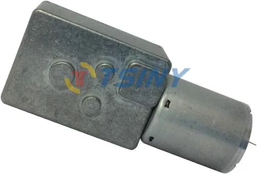 Vista 4 de bemonoc High Torque DC 6 V Baja velocidad 1 rpm reductor de Geared Motor con Worm Gear Box para piezas de robot