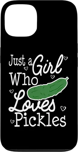 Vista 7 de Pickles Just A Girl Who Loves Funny Case for iPhone 16