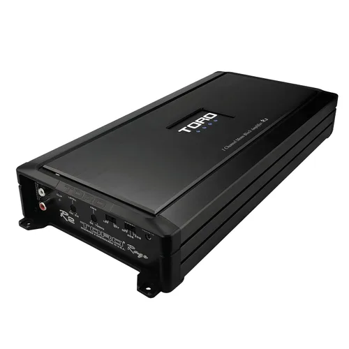 Vista 8 de TORO TECH MR2 Micro 500W RMS Monoblock Amplificador de coche Amplificador de potencia de subwoofer clase D pico de 1000 W, estable de 1 Ω