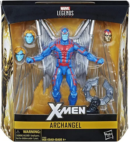 Vista 2 de Marvel Legends Series X-Men - Figura de acción de arcángel de 6 pulgadas